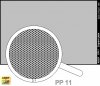 Aber PP11 Engrave plate (88 x 57mm) - pattern 11